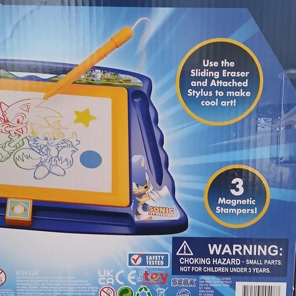 Sonic the Hedgehog Magnetic Drawing Board - Picture 3 of 3